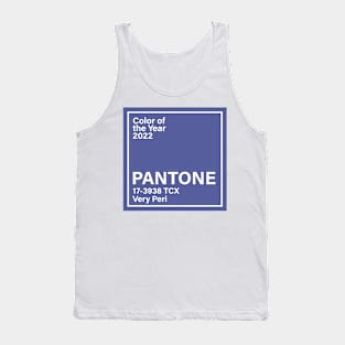 pantone 17-3938 TCX Very Peri, year 2022 Tank Top